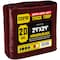 Core Tarps Heavy Duty Tarp, 24 ft x 24 ft, 20 Mil, Maroon, Polyethylene CT-707-24X24 - alternate 1